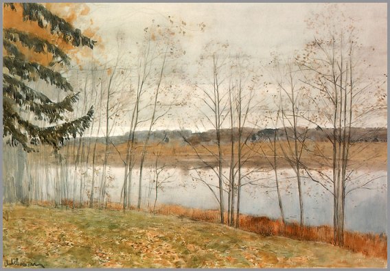 Izaak I. Lewitan - "Jesień" (1896)