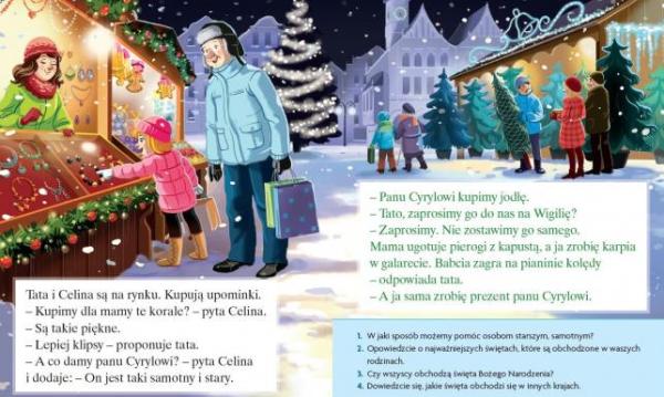 elementarz "Nasz elementarz" elementarz "Nasz elementarz" - Boże Narodzenie