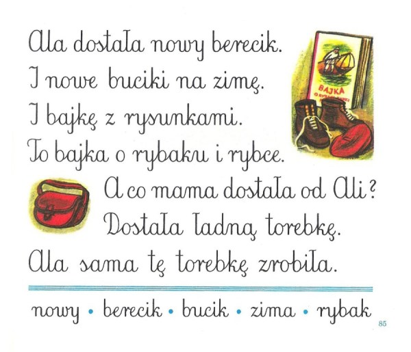 Elementarz Falskiego - Prezenty Elementarz Falskiego – Prezenty, karta