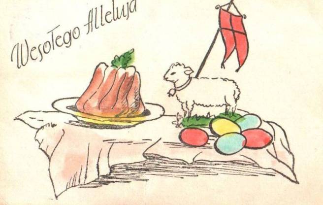 stara_kartka_wielkanocna_polska